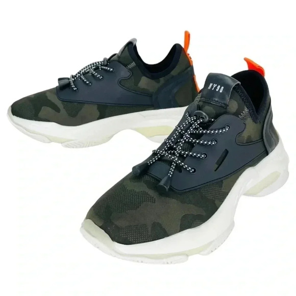 Steve Madden Impact Camouflage Mid Top Mens Fashion Sneakers Size 7.5M - Picture 11 of 12